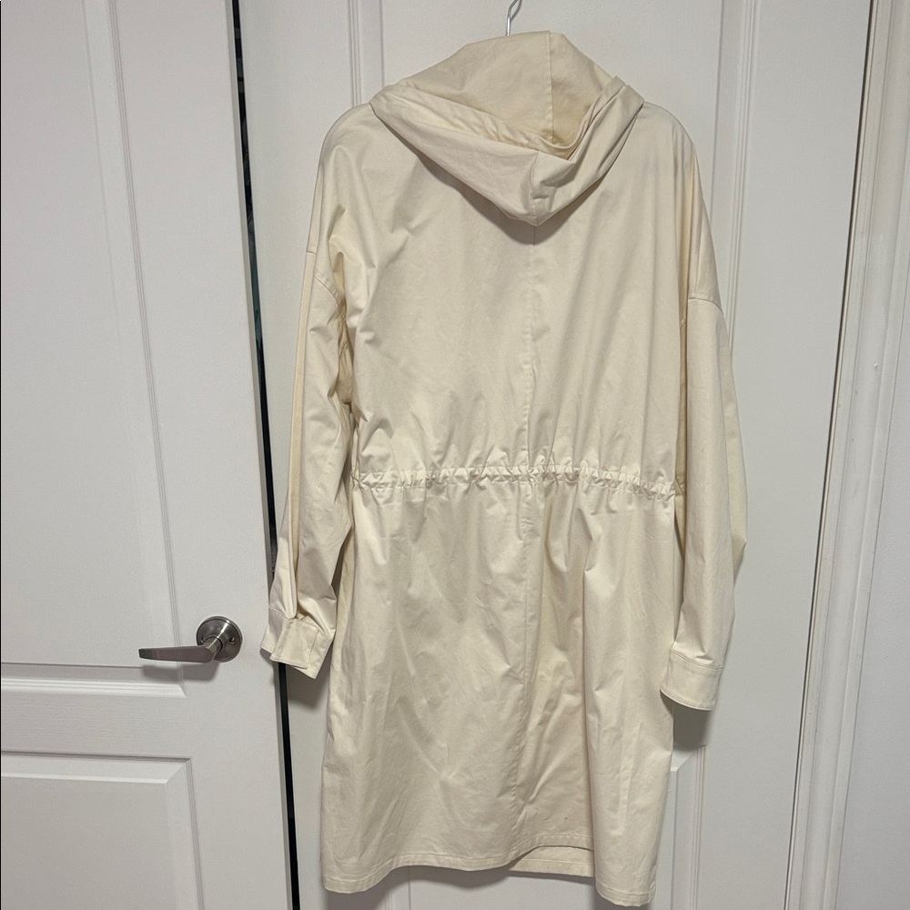 Calvin Klein Women's Cotton Sateen Anorak Jacket Size Large - Picture 4 of 4